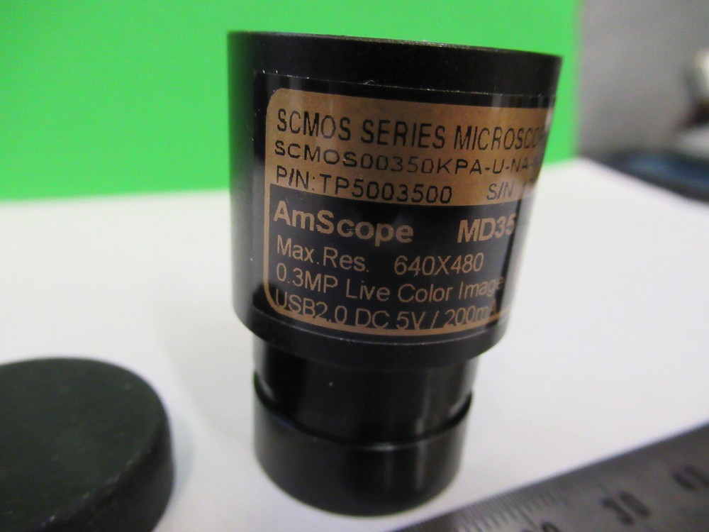 AMSCOPE MINI CAMERA MD35 OPTICS MICROSCOPE PART AS PICTURED 82-A-56