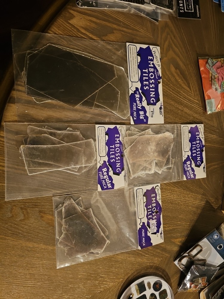 Embossing Tiles Pure Mica