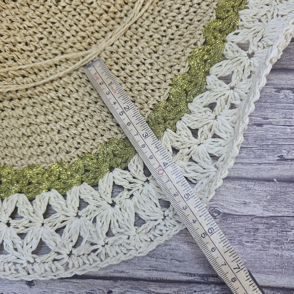 Floppy Straw Hat Summer Hat Beach Hat Hippie Boho Hat