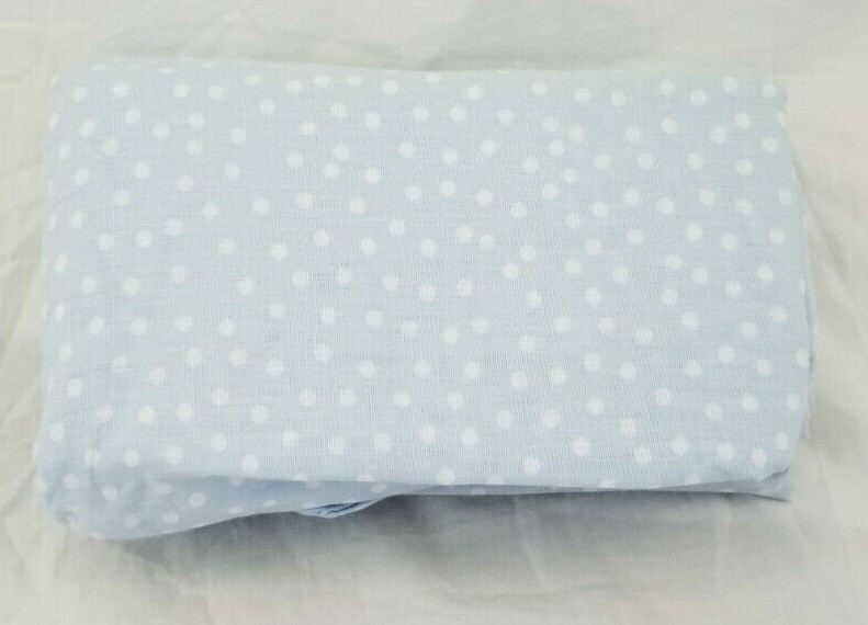 2 Summersault Blue Sports Fitted Crib Sheets NIP