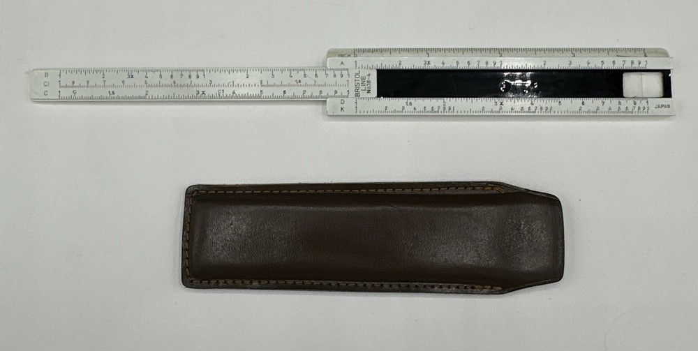 Vtg 6 Piece Engineering & Drafting Tools - Slide Rules, Stencils, Come See!!!