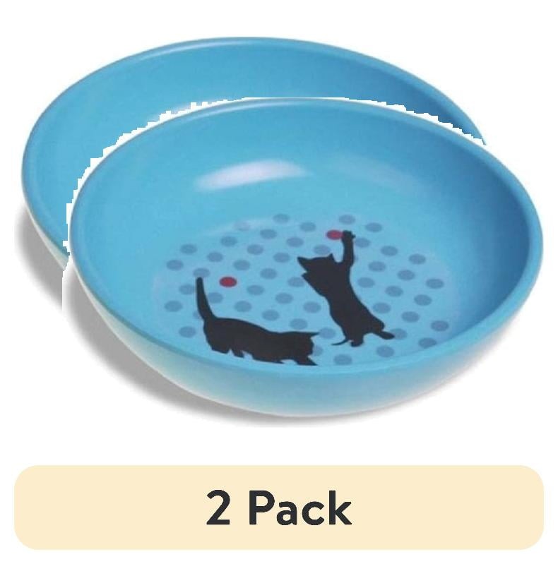 (2 pack) Ecoware Non-Skid Pet Bowl