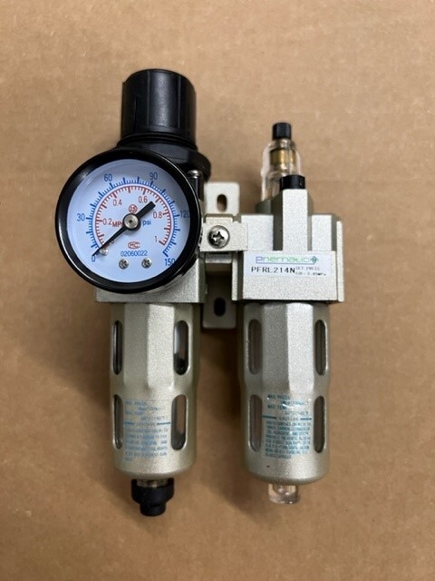 NEW 1/4" NPT Compressed Air Filter Pressure Regulator Lubricator