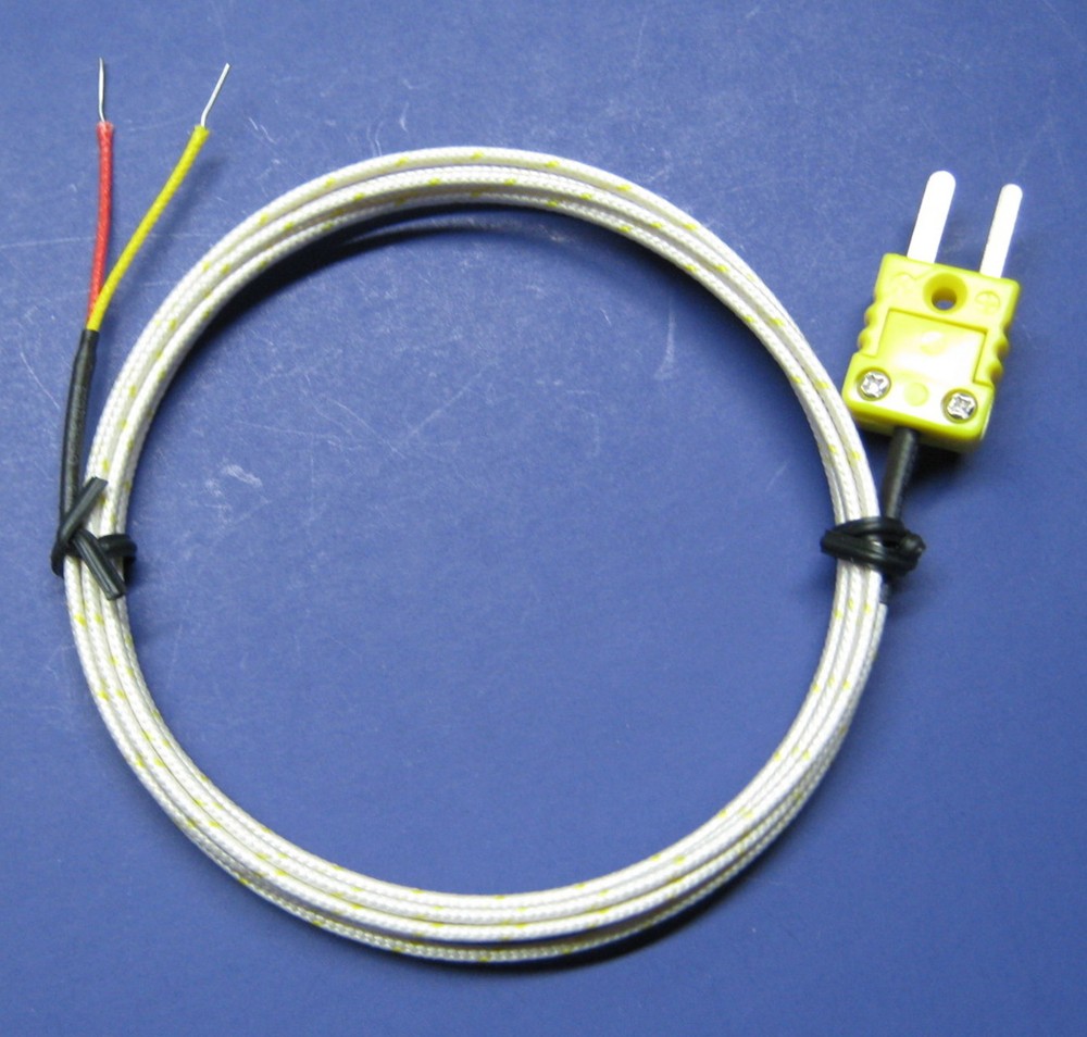 Connector Hook Up Cable High Temperature K-type Ceramic Thermocouple Sensor CR4
