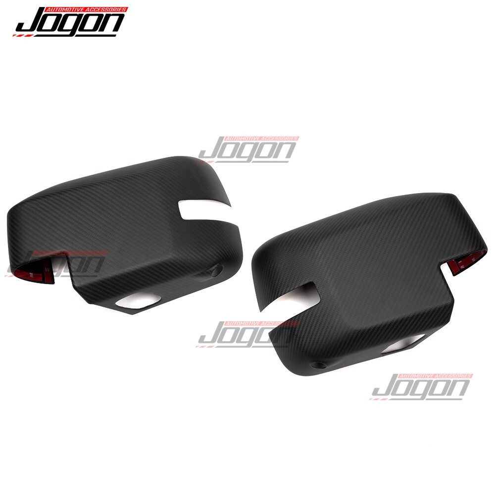 Matte Carbon For Ford Bronco Raptor U725 2021-2025 Side Rear View Mirror Overlay