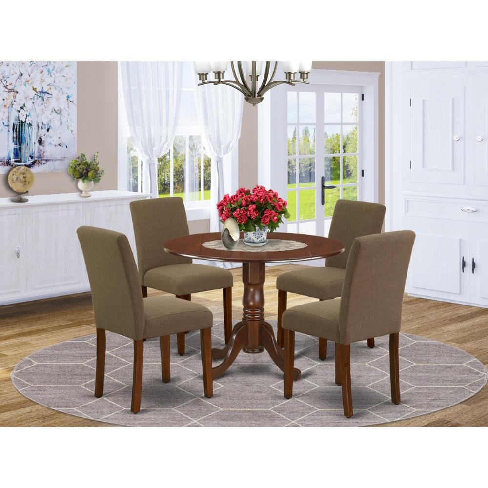 Dining Room Set Mahogany, DLAB5-MAH-18