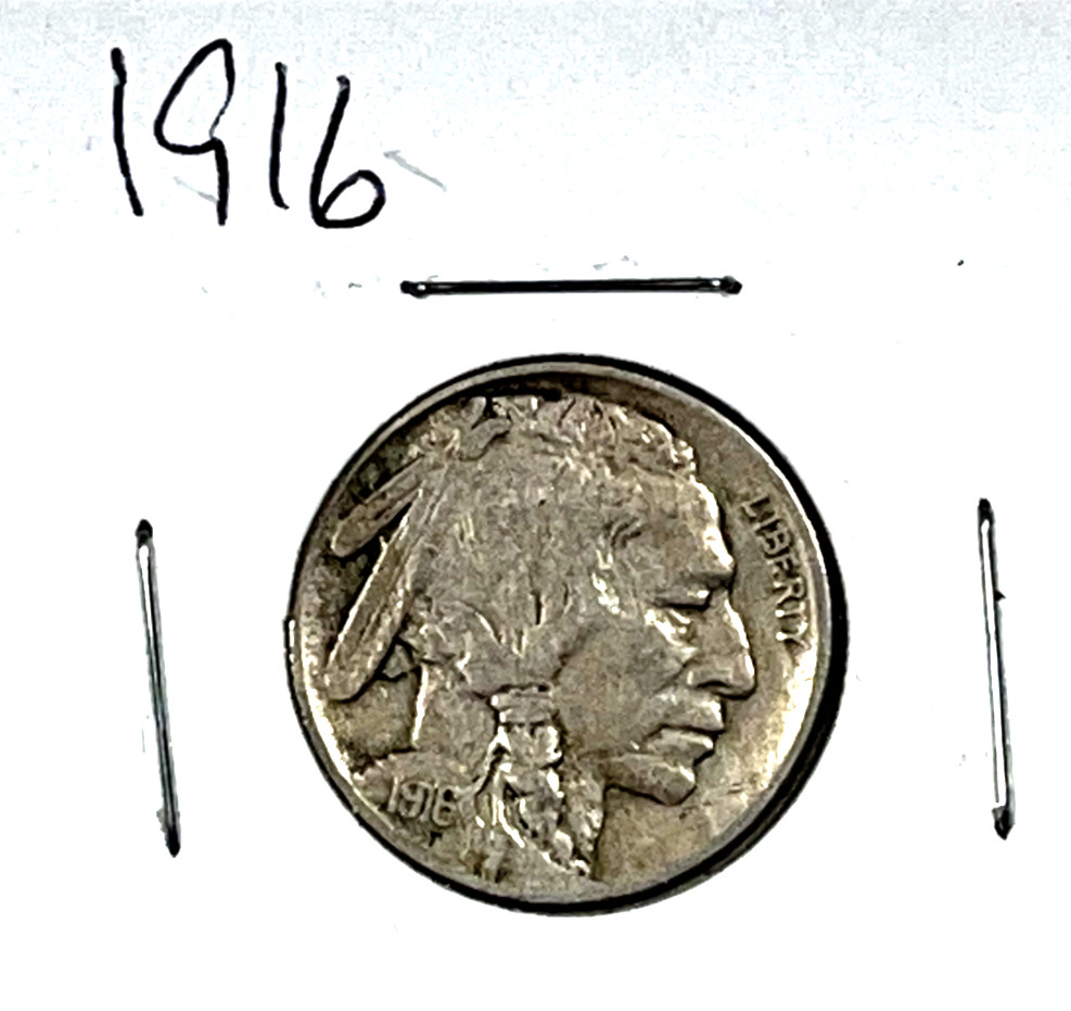 1916 Buffalo Nickel : Extra Fine