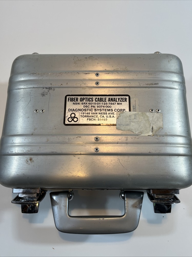 Fiber Optics Cable Analyzer TU9374-000 Diagnostic Systems Corp UNTESTED