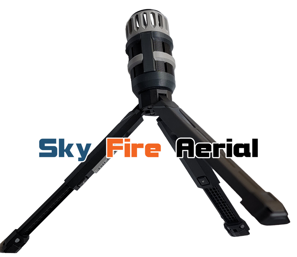 Fulaim X5 Wireless Microphone Pod With Interview Handle/Tripod