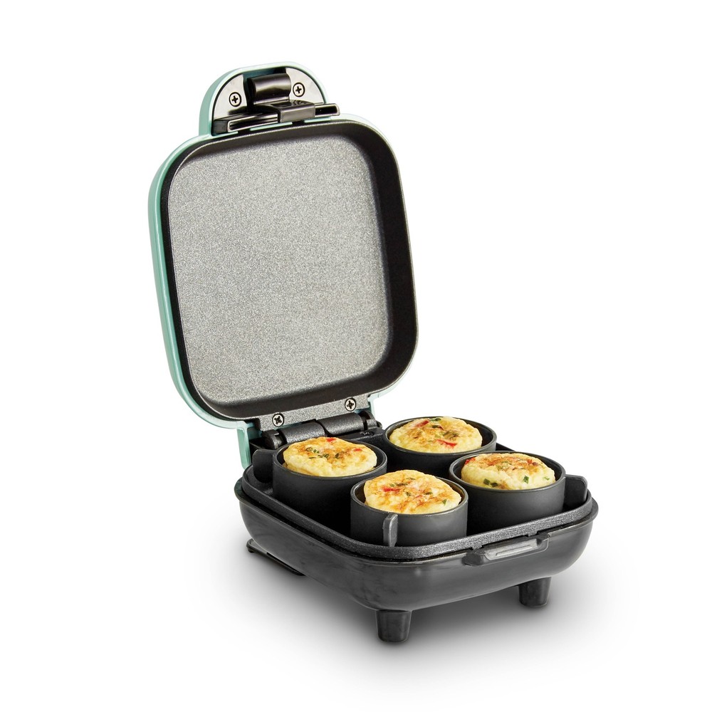 Egg Bite Maker, Makes 4 Egg Bites, Aqua