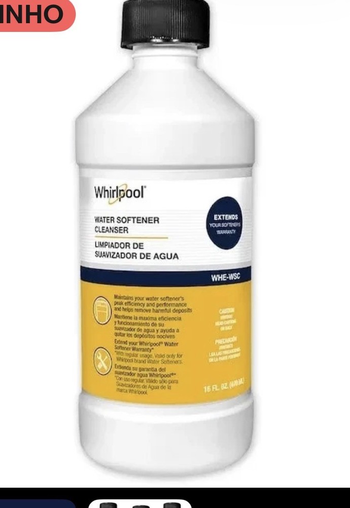 Whirlpool Water softener cleaner