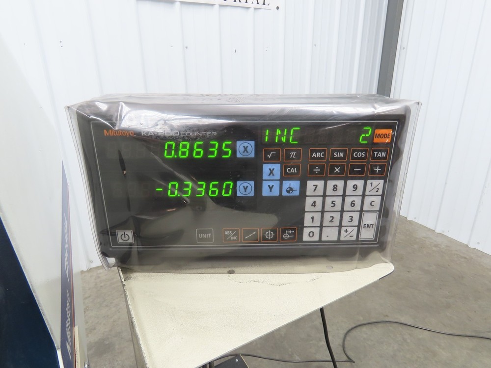 Mitutoyo PHA-14 Horizontal Optical Comparator Profile Projector Measure Counter