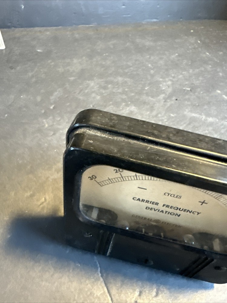 General Electric Carrier Frequency Deviation #R78