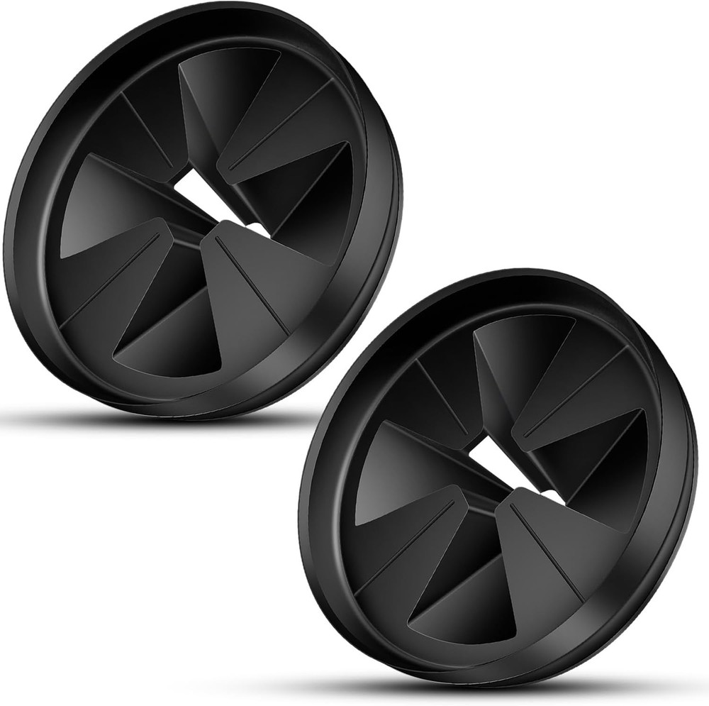 2-Pack QCB-AM Rubber Garbage Disposal Splash Guard