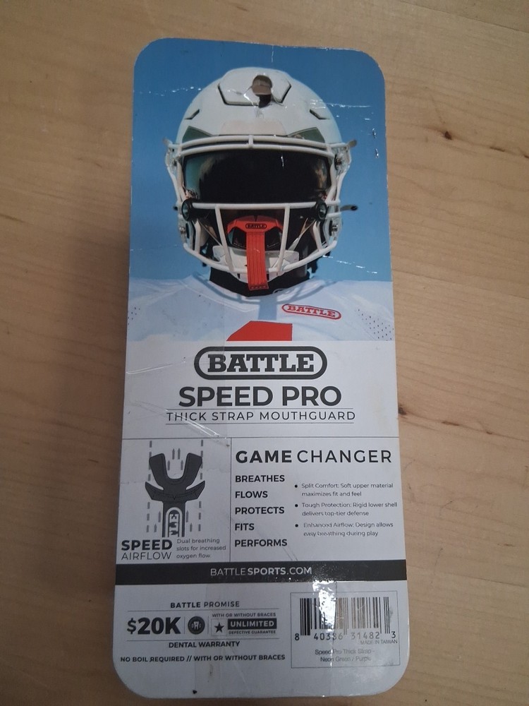 Battle Speed Pro Thick Strap Mouth Guard