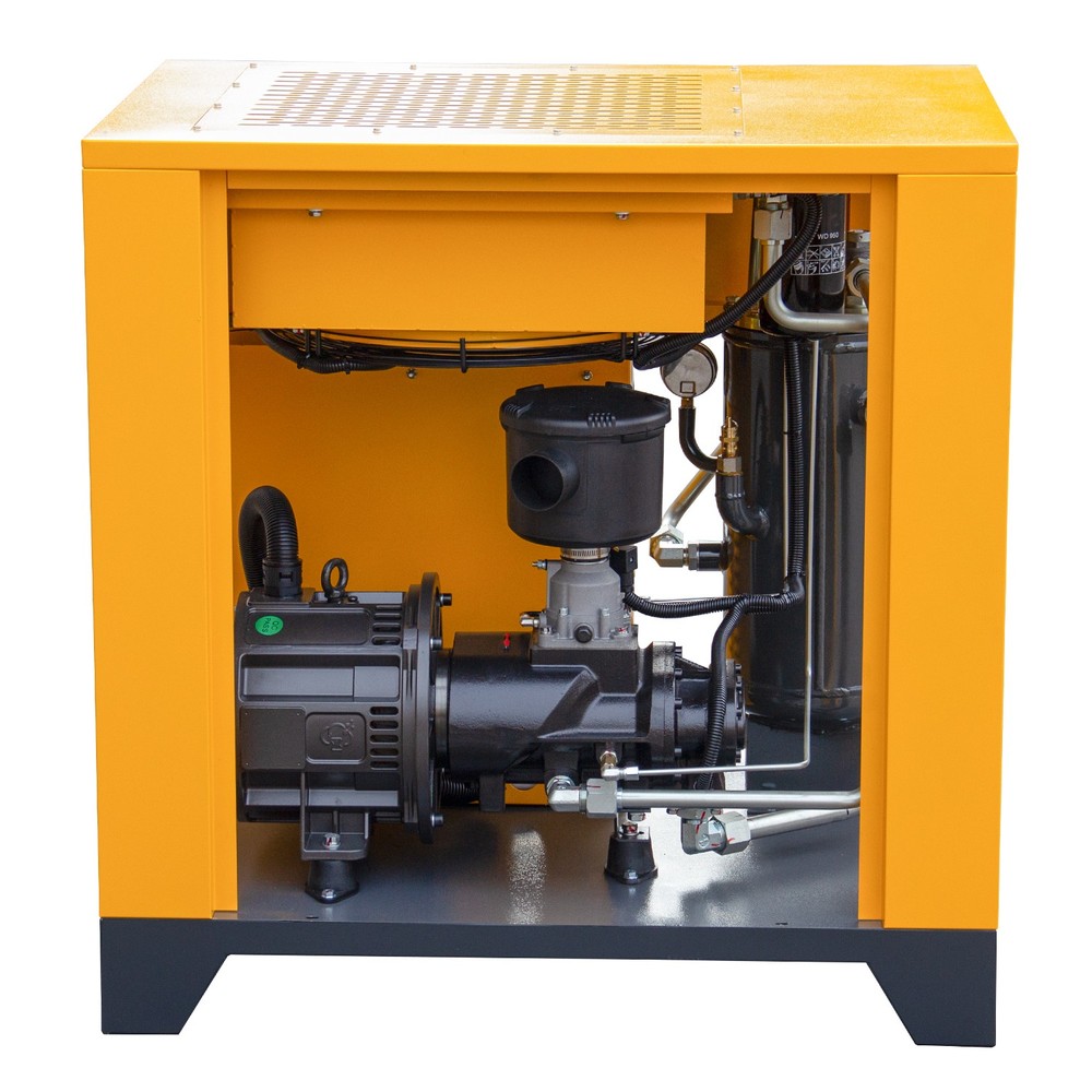 20HP 230V 1Ph/3 Ph Variable Frequency Rotary Screw Air Compressor 81CFM@115PSI