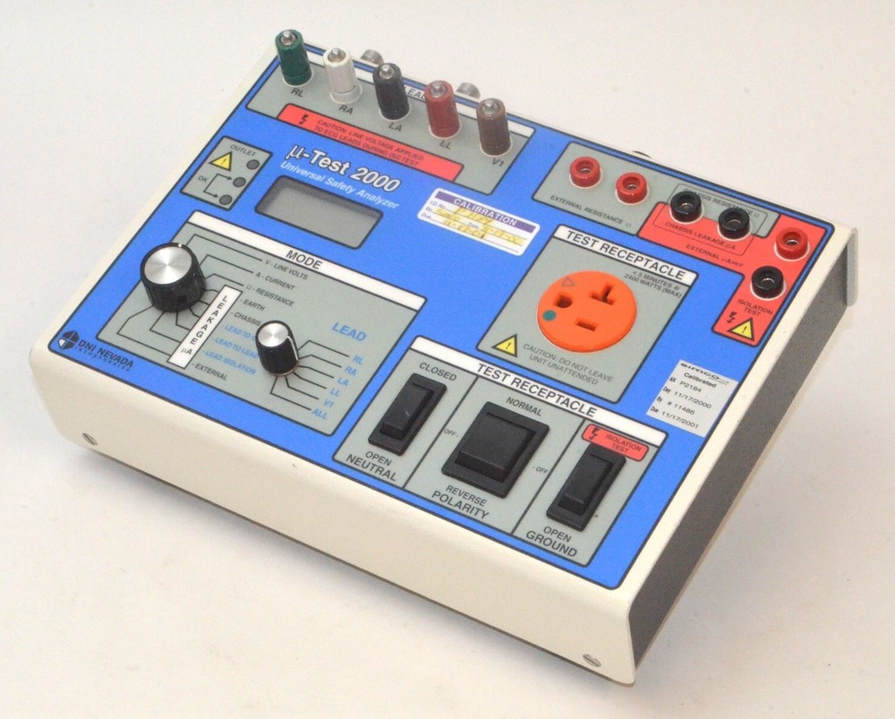 DNI Nevada µ-Test 2000 Universal Safety Analyzer *Used*