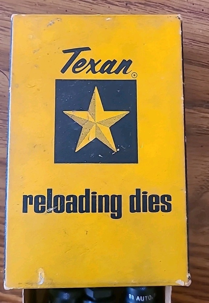 Texan Reloading 3 Die Set 38 Super - New Open Box