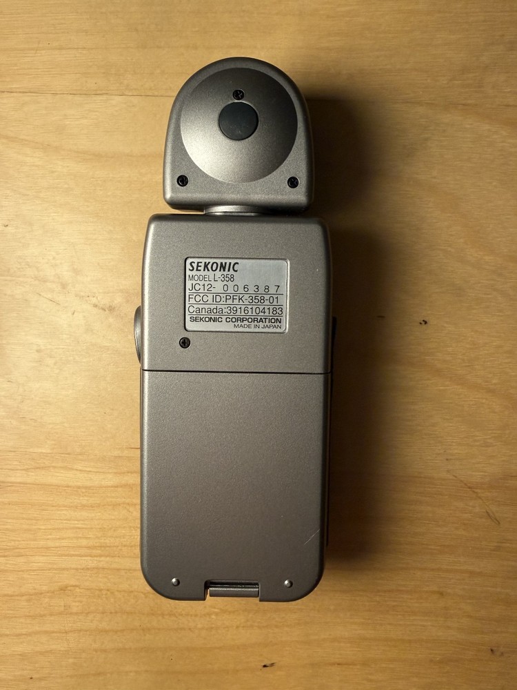 [TESTED] [Mint] [Lumigrid] [inUS] Sekonic L-358 Flash Master Digital Light Meter
