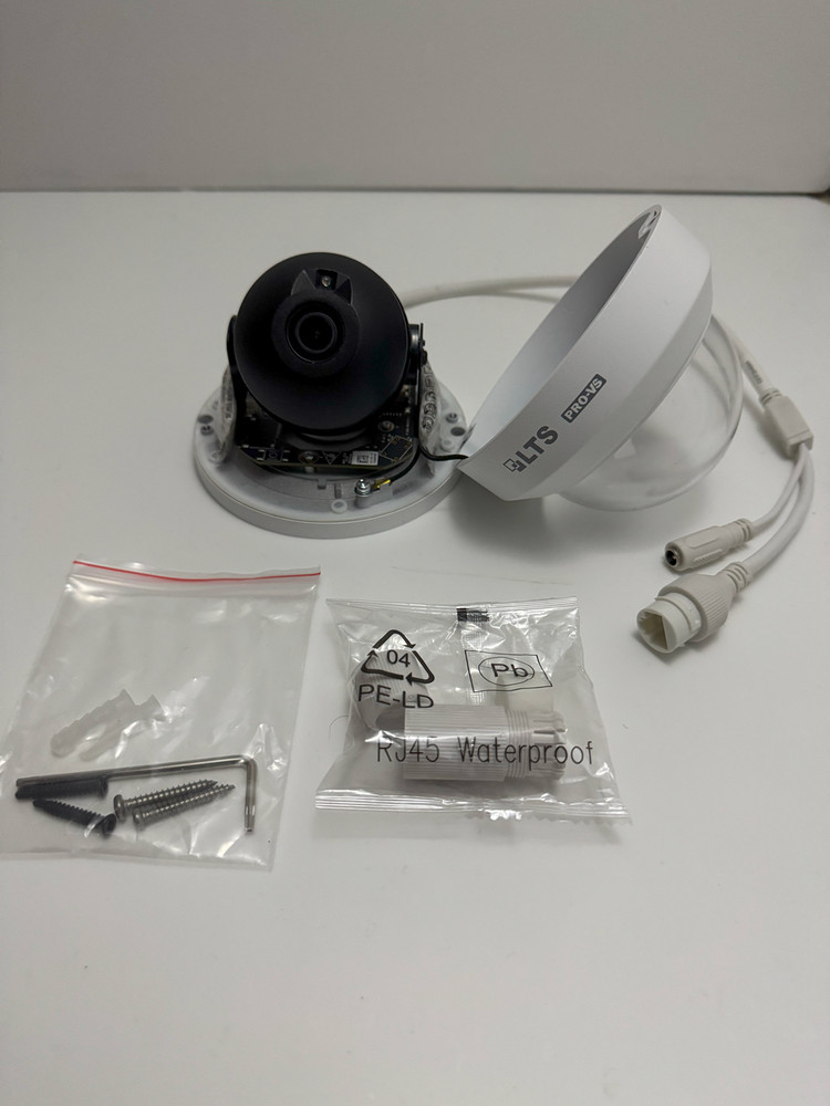 LTS PRO-VS 4K Vandal-resistant Network IR Fixed Dome IP Camera - VSIP7182W-28
