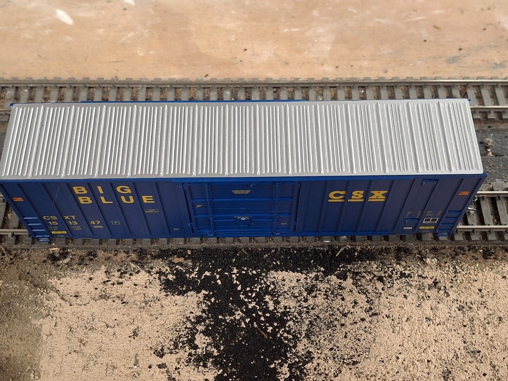 Intermountain HO scale Gunderson 50' High Cube Boxcar - CSX