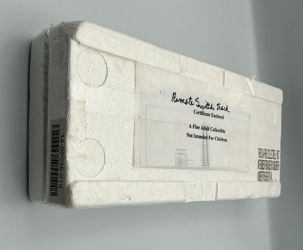 Hawthorne Village Remote switch track, certificate enclosed