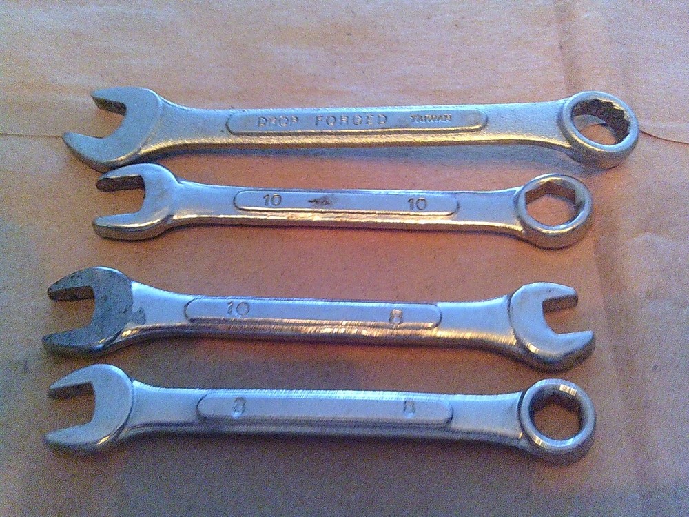 FOUR !! Metric Wrenches