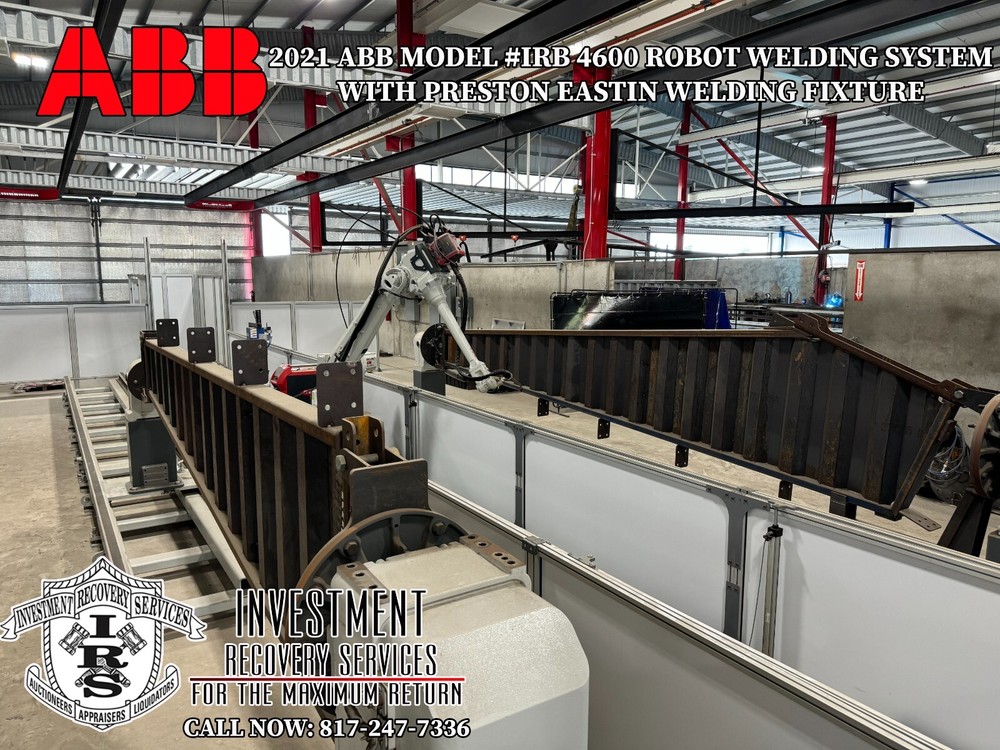 ABB MODEL IRB 4600 ROBOT WELDING SYSTEM