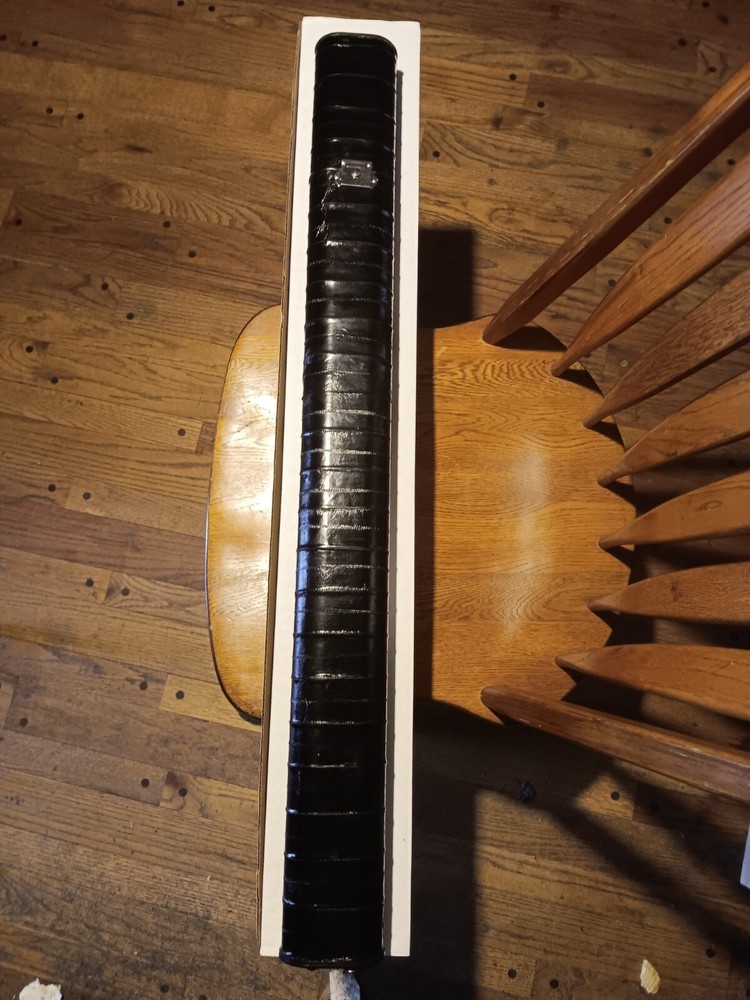 Sam Engles Genuine BLACK EEL 1x2 custom cue case