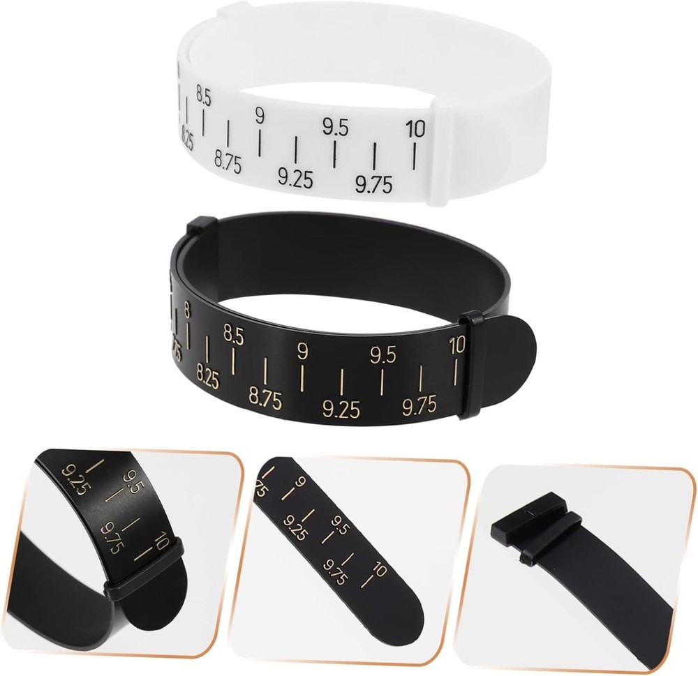 TOPPERFUN 2pcs Wrist Measuring Tool Sizer Bangle Bracelet Sizer...