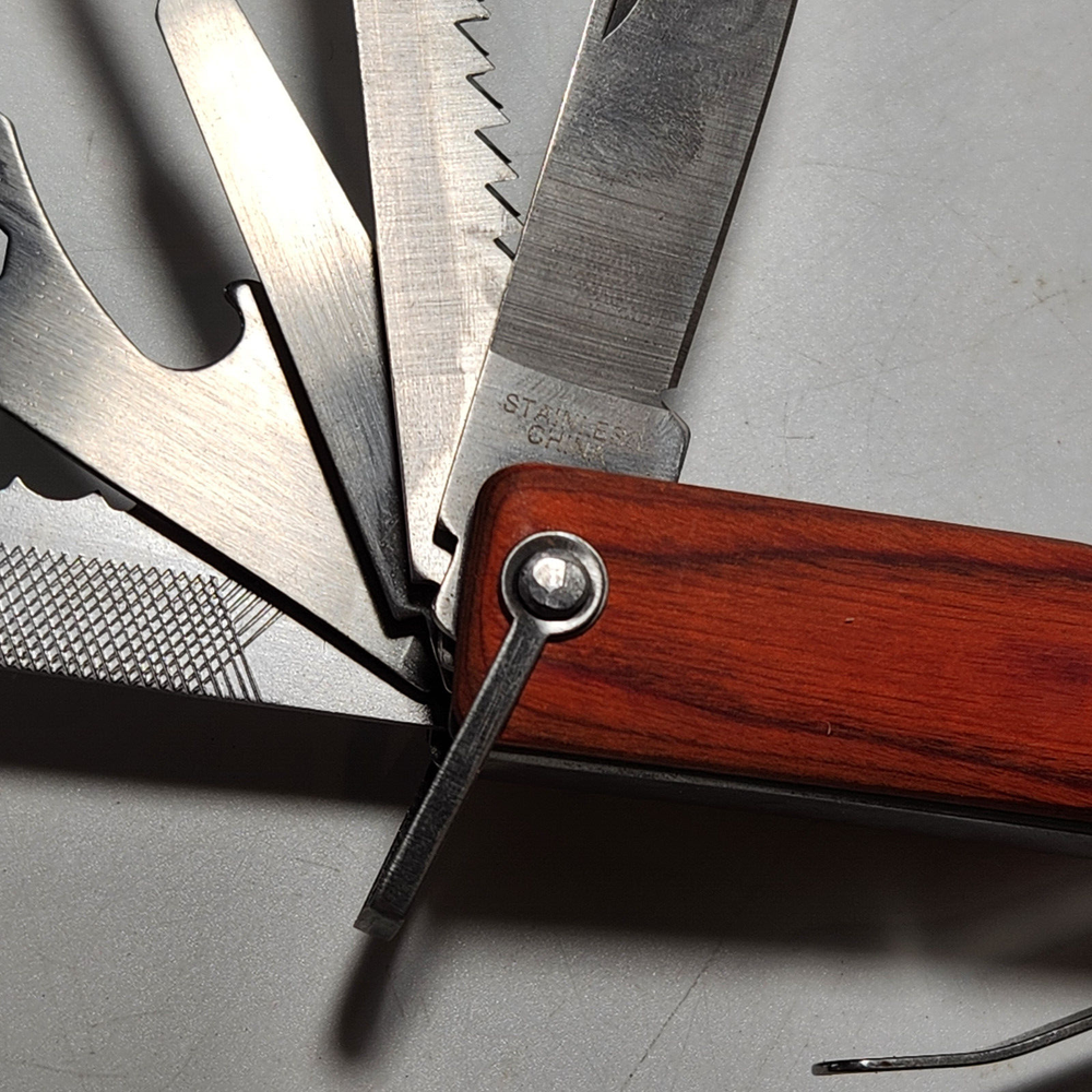 Multi Function Tool Outdoor Camping Emergency Survival Axe Hatchet Hammer Plier