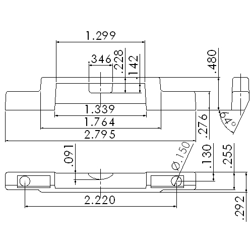 Window Sash Keeper 8272WHITE
