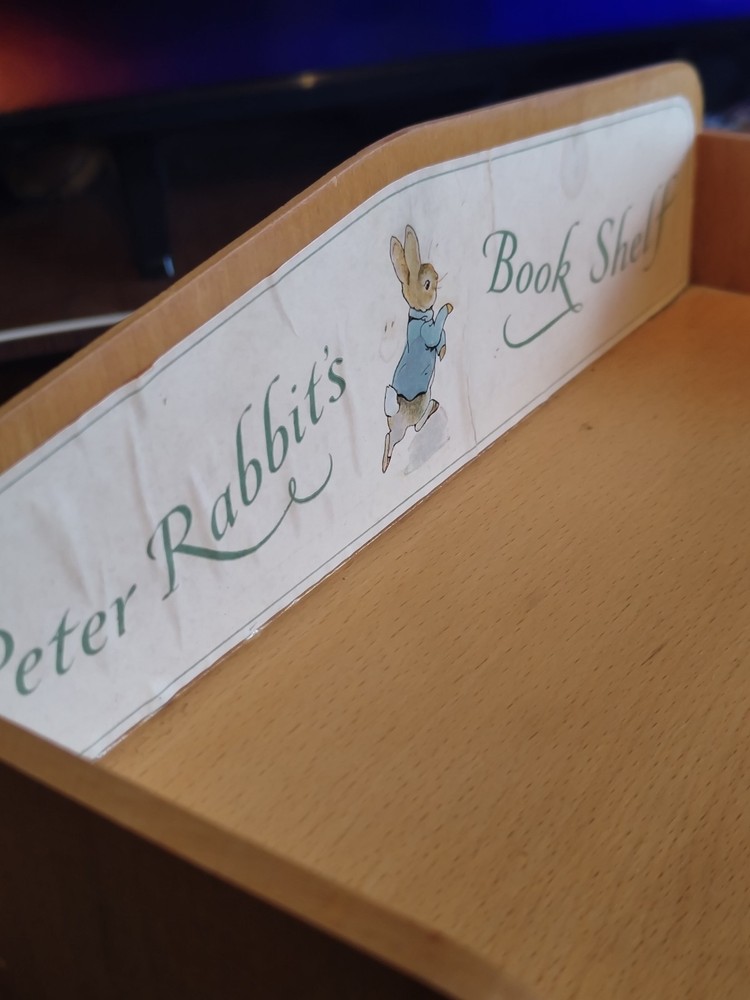 Vintage Peter Rabbit Bookshelf