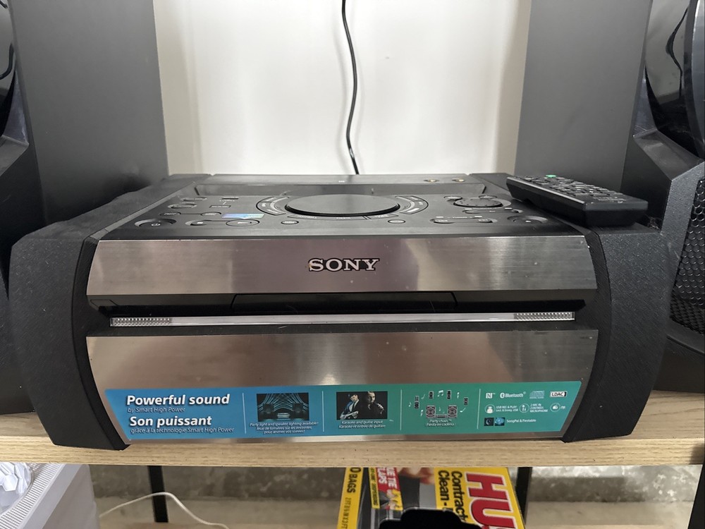 Sony Home Stereo System With Bluetooth HCD- SHARKE30
