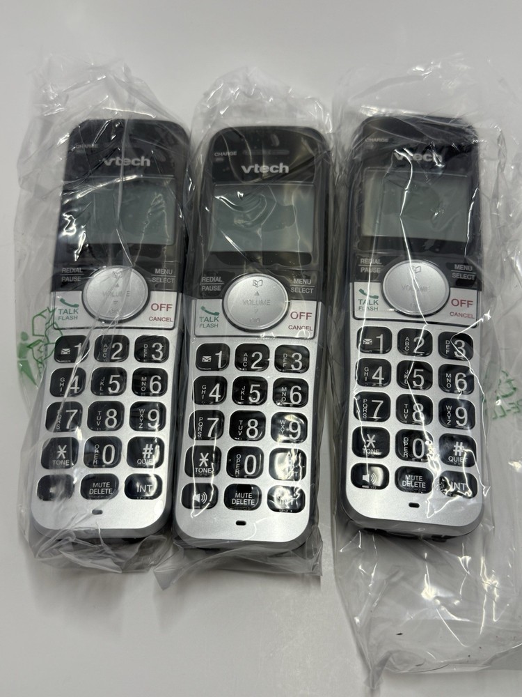VTech Cordless Phone Answering System Bluetooth Call Block 3 Handsets