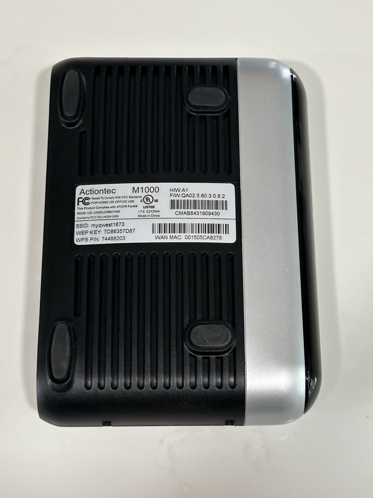 CenturyLink Actiontec M1000 DSL Modem