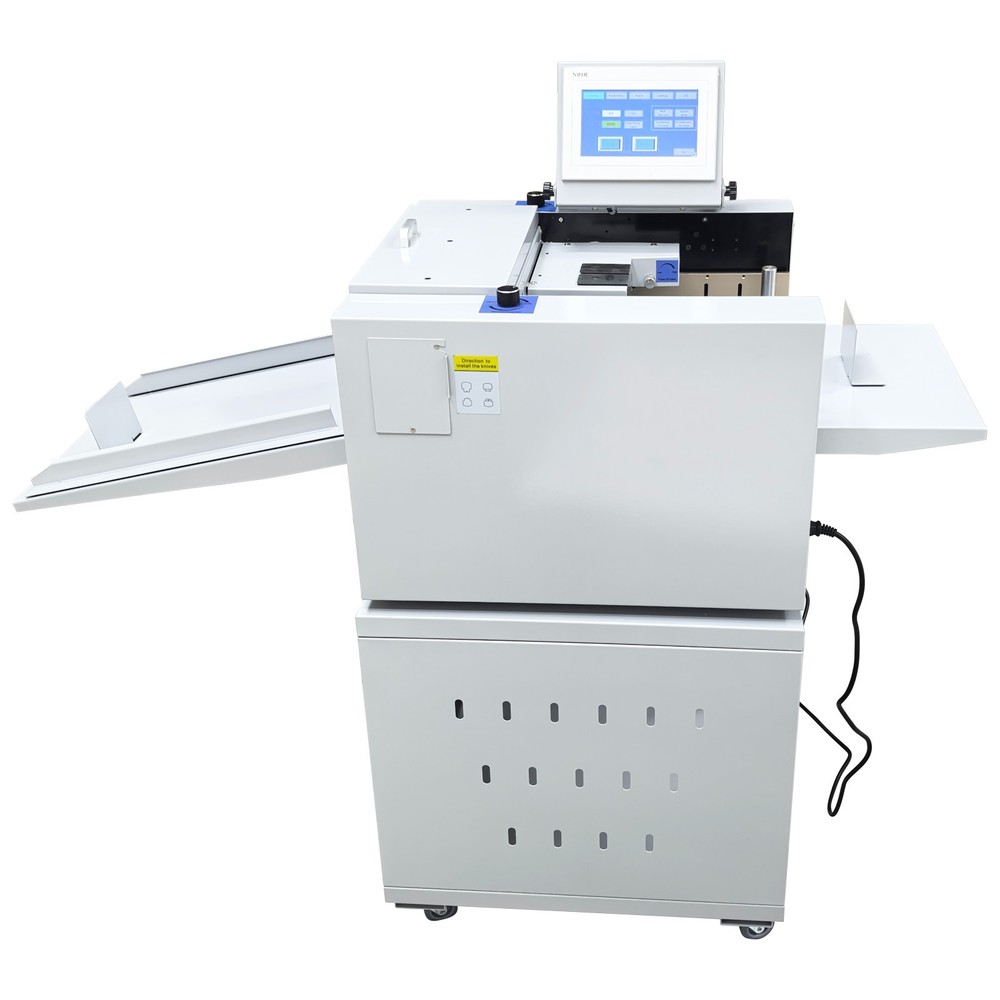 13'' Touch Screen Digital Creasing Machine 110V Automatic Paper Feeding Creaser