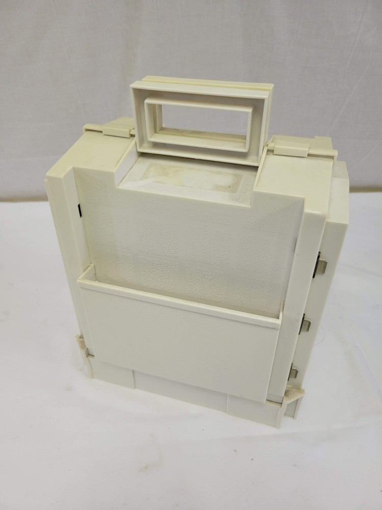 VTG Singer Home Chest Folding Storage Caddy FULL Sewing Thread Spool & Buttons