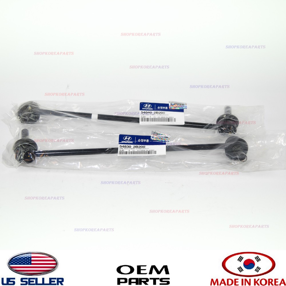 FRONT STABILIZER LINK BAR set 2pc LEFT+RIGHT 【GENUINE】 SANTA FE VERACRUZ SORENTO