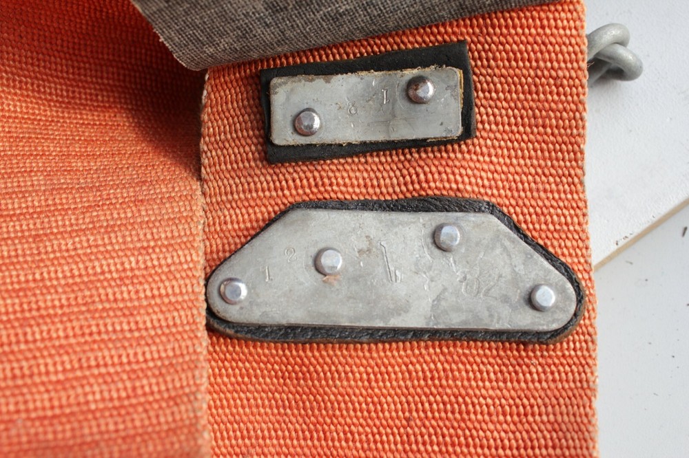 Vintage Soviet fire fighter high-altitude belt USSR