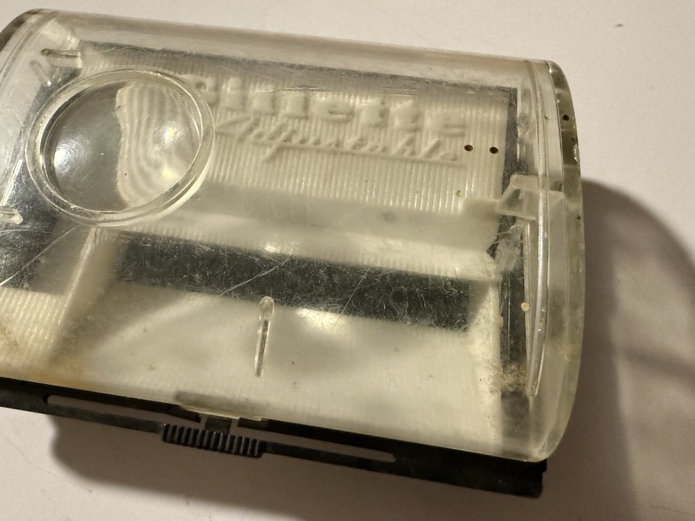 Vintage Gillette Adjustable Hard Plastic Case Only The Case