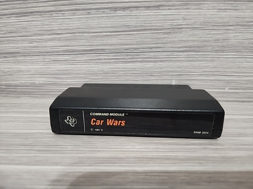Texas Instrument TI-99/4A Command Module Car Wars 1981