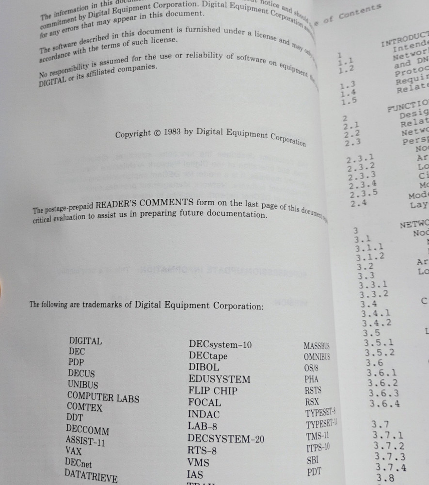 DECnet Digital Network Architecture Phase IV Network Management Functional Spec.