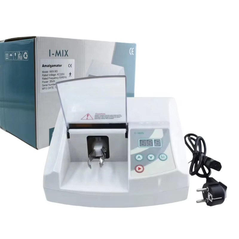 35W Dental Amalgam Capsule Mixer High Speed Lab Amalgamator Consistent Mixing