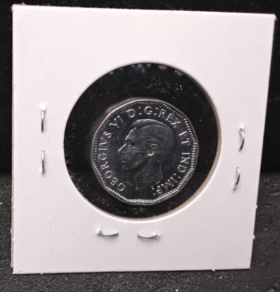 1945 CANADA FIVE CENTS - GEM - PC69