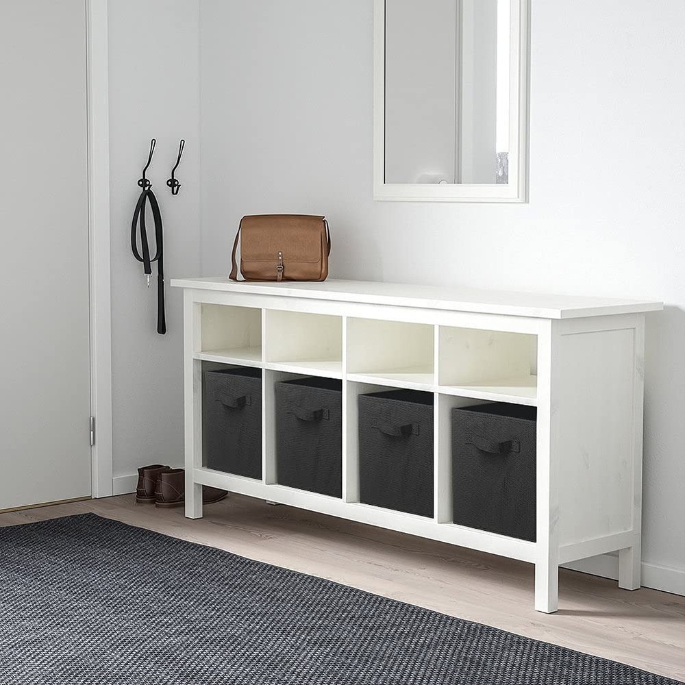 ShellKingdom Storage Bins, Foldable Fabric Cubes And Cloth 2, Black