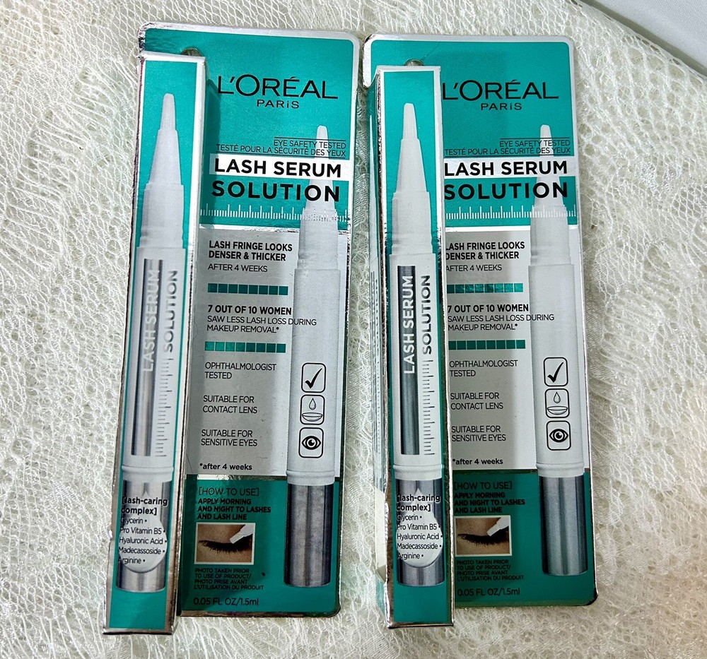 Bundle of L'oreal Lash Growth Serum Solution NIB