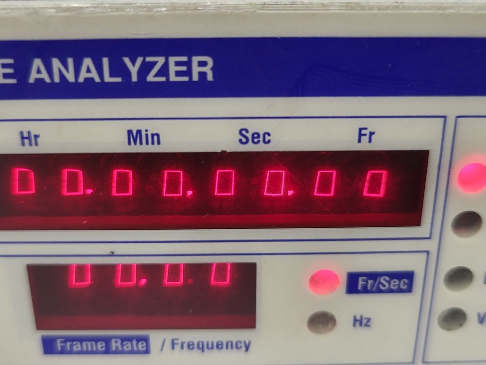 Brainstorm SR-15+ Time Code Distripalyzer (Analyzer/Distributor/Reshaper/Strip)