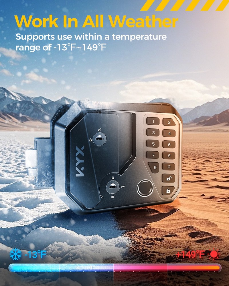 KYX RV Keyless Door Lock Replacement with Bluetooth APP