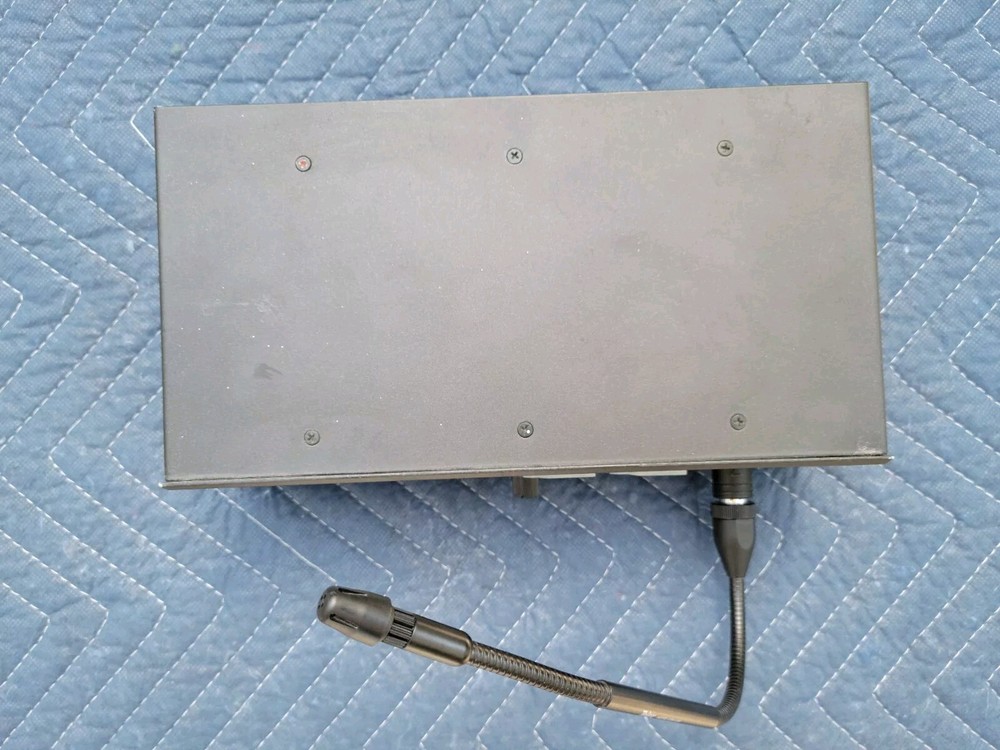 Telex Audiocom SS2000 Intercom Dual-Channel Speaker Station W/ Mic - UNTESTED